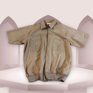 Simon Senen The Palace Roy Fine Menswear Jacket short sleeve zipper up size M